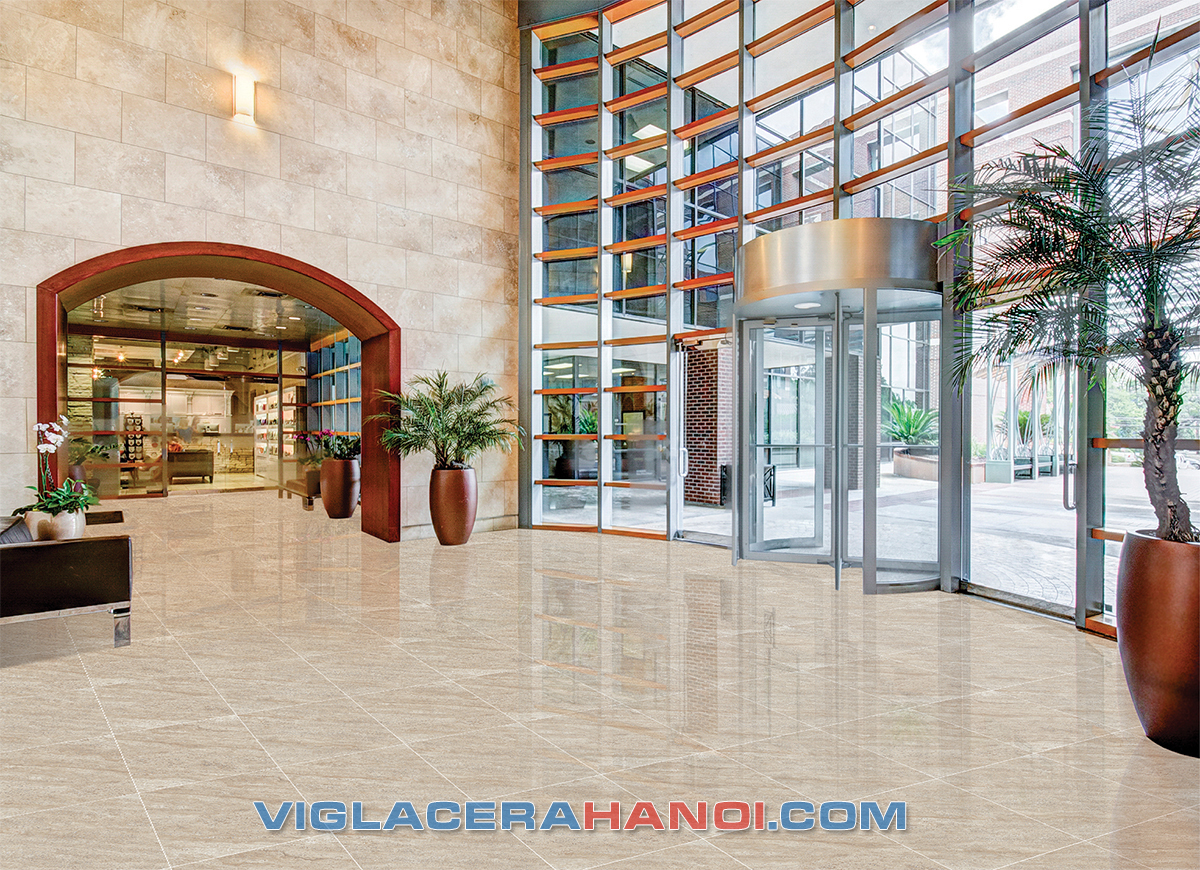 Phối cảnh gạch lát nền Viglacera ECO-604 Phối cảnh gạch lát nền Viglacera ECO-604