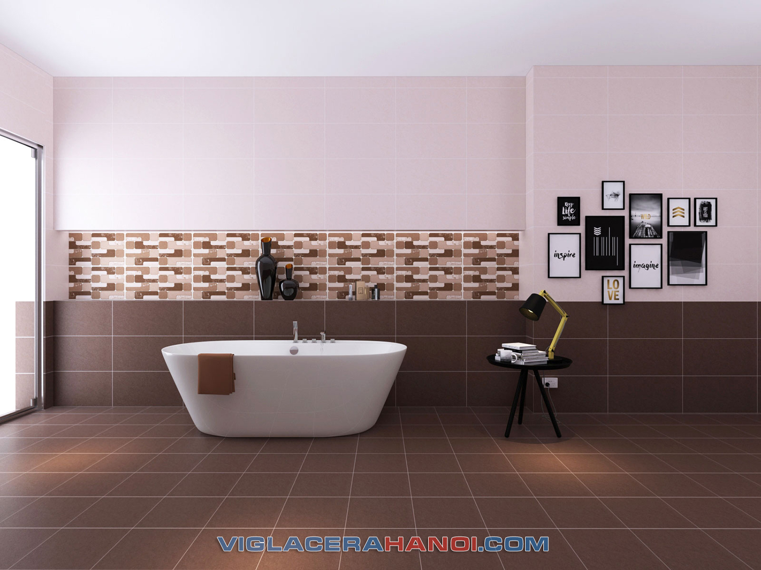 Phối cảnh Gạch lát nền Viglacera UM304 (30x30cm) Phối cảnh Gạch lát nền Viglacera UM304 (30x30cm)