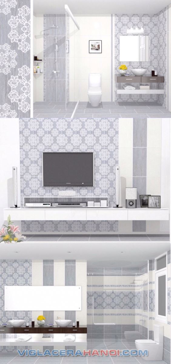 Phối cảnh Gạch ốp tường Viglacera BS3616 (30 x 60 cm) Phối cảnh Gạch ốp tường Viglacera BS3616 (30 x 60 cm)