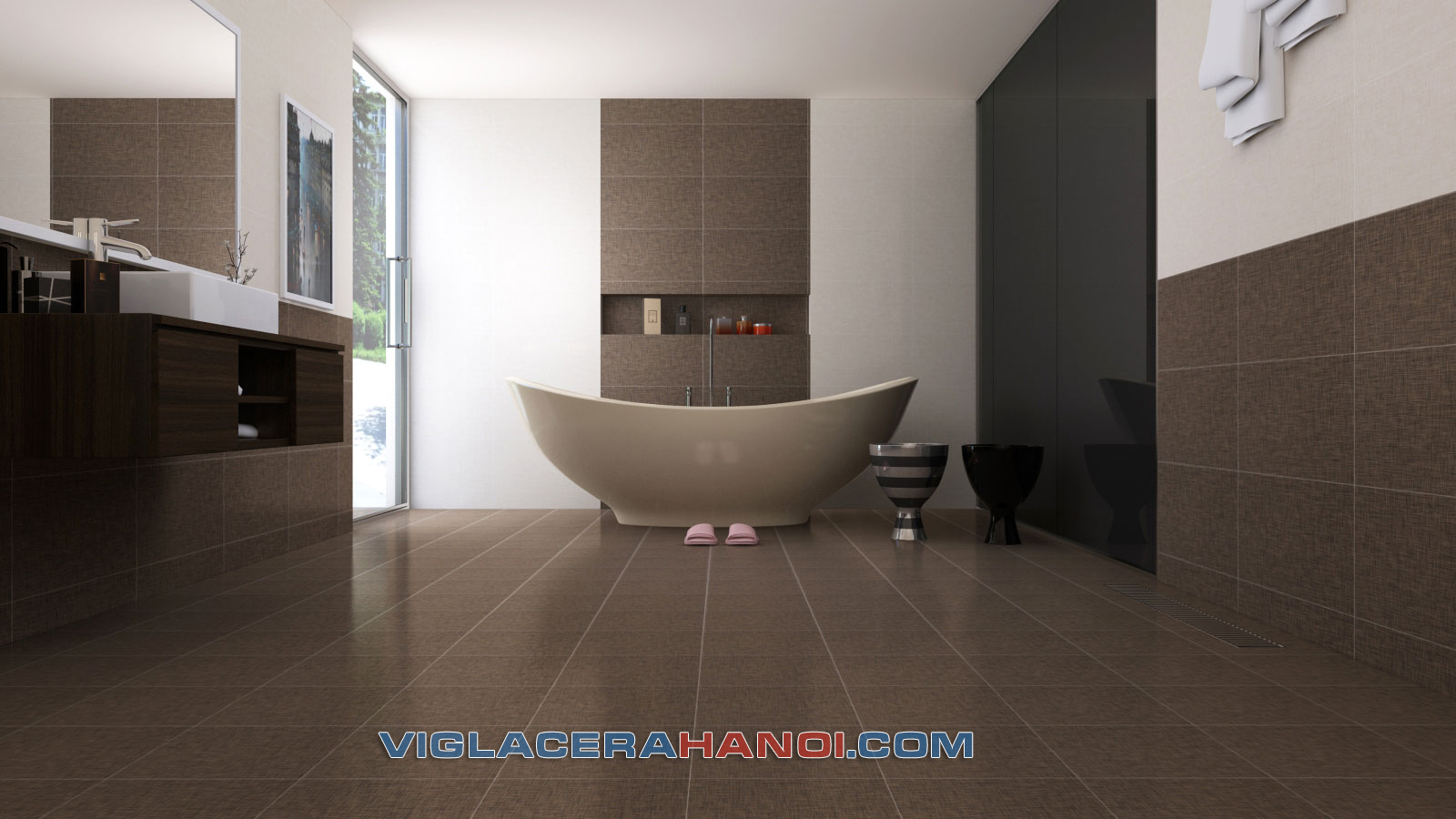 Phối cảnh Gạch ốp tường Viglacera BS3618A (30 x 60 cm) Phối cảnh Gạch ốp tường Viglacera BS3618A (30 x 60 cm)
