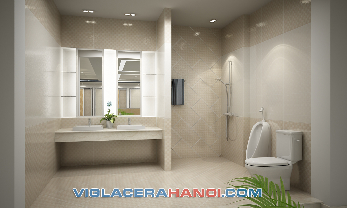 Phối cảnh Gạch ốp tường Viglacera KT3648 (30 x 60 cm) Phối cảnh Gạch ốp tường Viglacera KT3648 (30 x 60 cm)