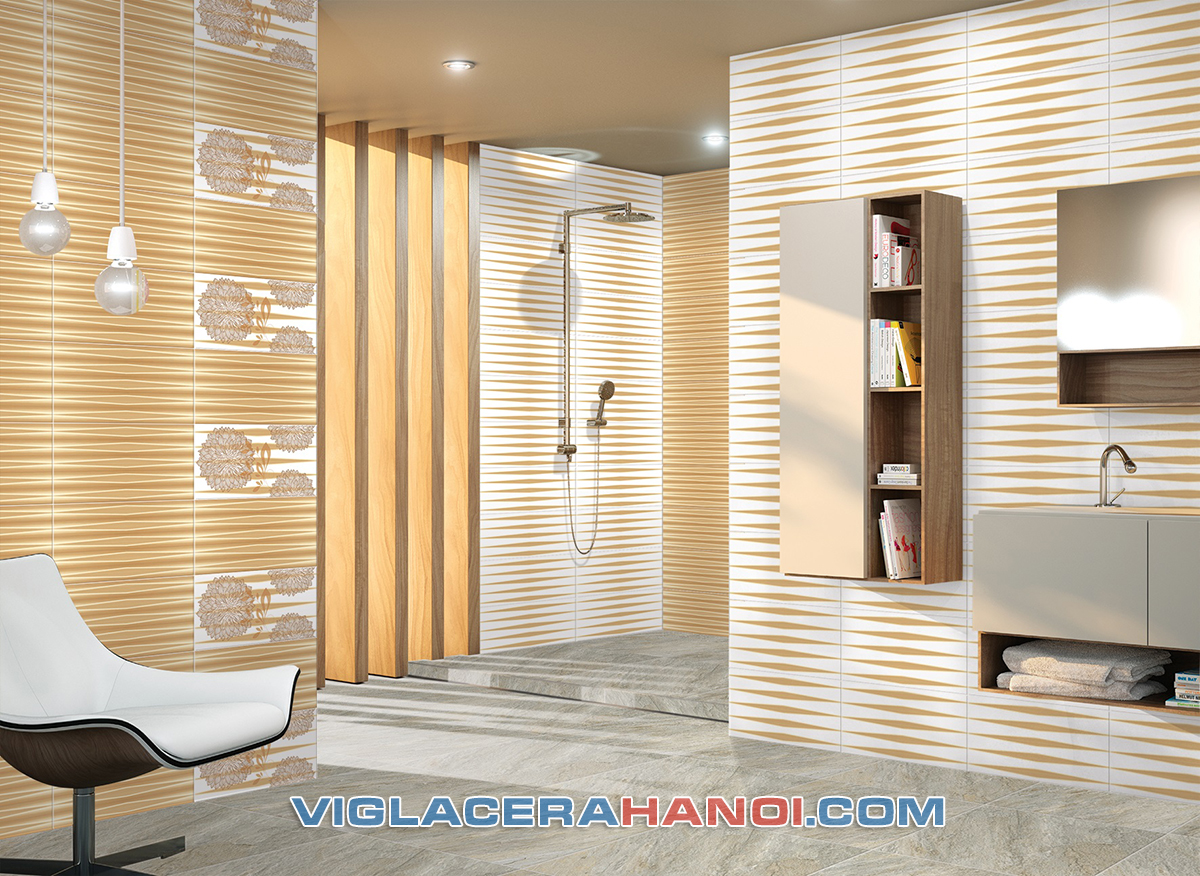 Phối cảnh Gạch ốp tường Viglacera KT3672 (30 x 60 cm) Phối cảnh Gạch ốp tường Viglacera KT3672 (30 x 60 cm)