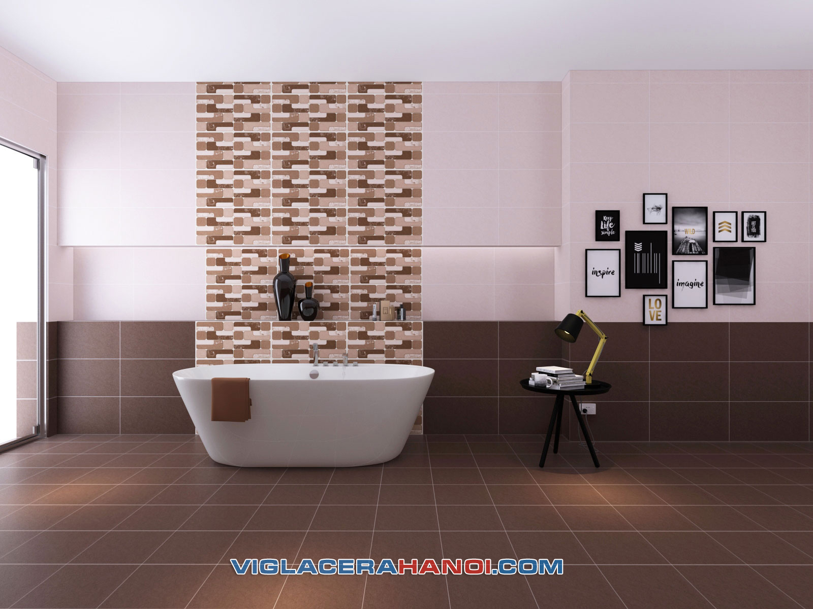 Phối cảnh Gạch ốp tường Viglacera UM3603 (30 x 60 cm) Phối cảnh Gạch ốp tường Viglacera UM3603 (30 x 60 cm)