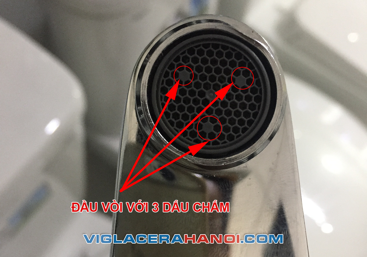 Đầu vòi Viglacera Đầu vòi Viglacera